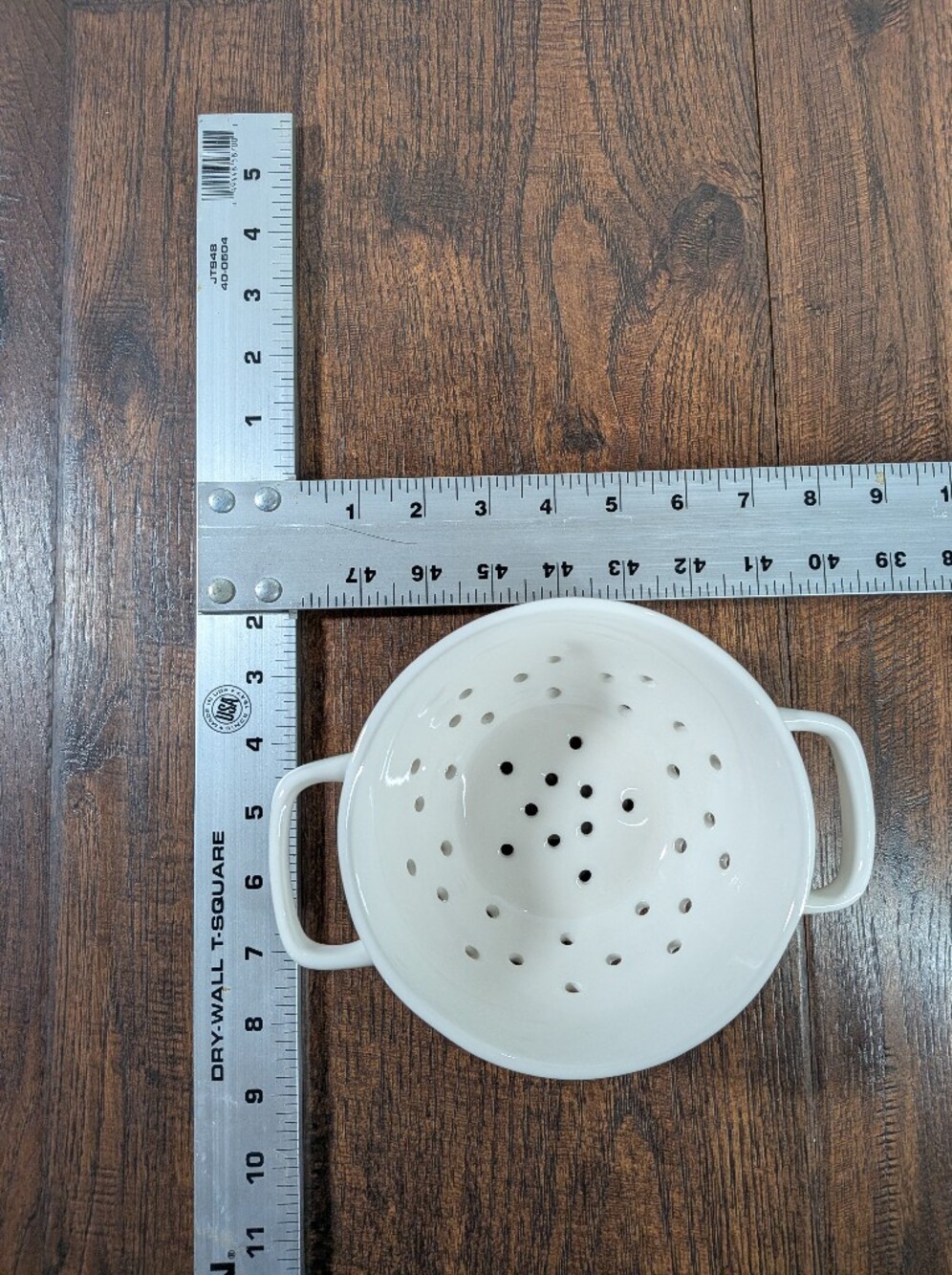 Rae Dunn Artisan Collection FRESH Small/Mini Ceramic Colander / Strainer - Picture 4 of 4
